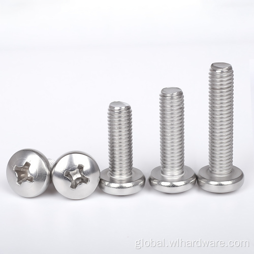 SS304 316 Phillip Pan Head Machine Screws